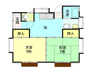 茨城県常陸太田市木崎二町【一戸建】の間取り