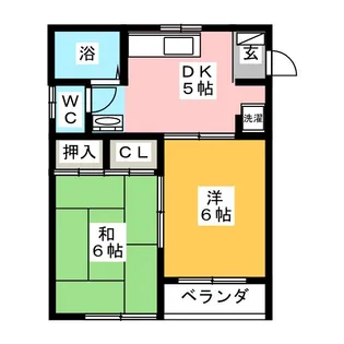 ピュアハウス【2階】の間取り