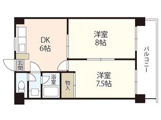リマーカーブル己斐【1階】の間取り