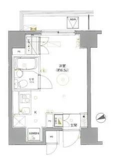 Terrazza Est【2階】の間取り
