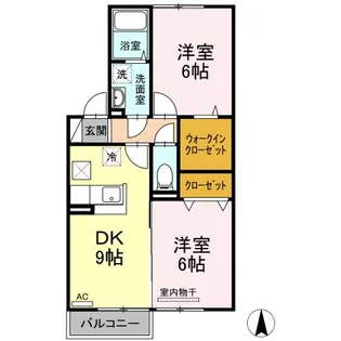 シャインポート屋島G・H棟 G棟【1階】の間取り