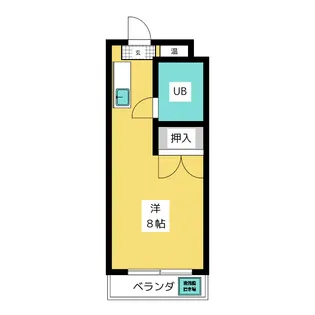 柴田山田ビル【4階】の間取り