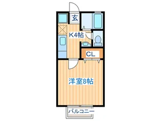 KOZUVillageC【2階】の間取り