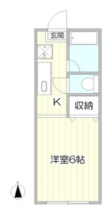 パシフィックオーシャンPART1【1階】の間取り
