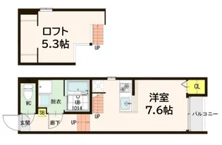 SAKURA COURT【2階】の間取り
