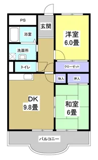 エミネンス【3階】の間取り