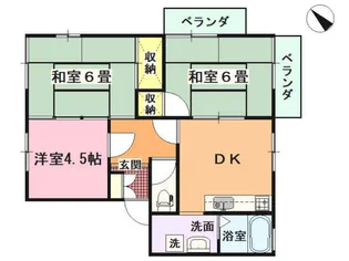 シャルマン28【2階】の間取り