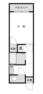 倶楽部I【2階】の間取り