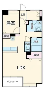 ダイアパレス浦和埼大通り【2階】の間取り