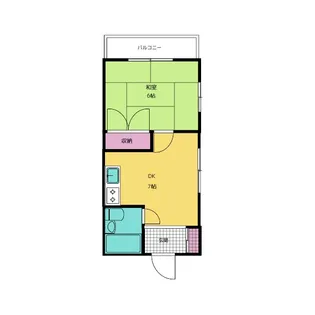 ETハイツ【2階】の間取り