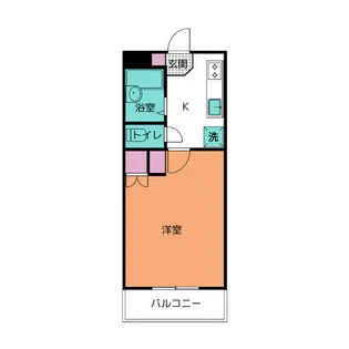 コーポST【2階】の間取り