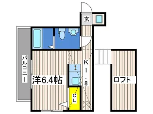 Hermitage de yamate【1階】の間取り