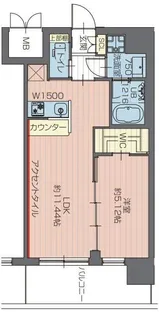 プレジオ川口ASIAN【4階】の間取り