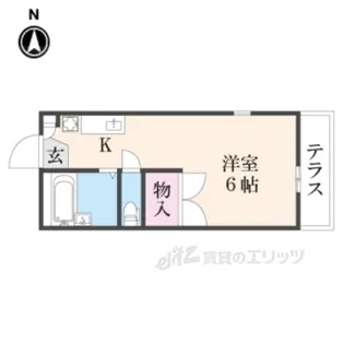 レオパレスナップアネックス【2階】の間取り