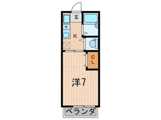 植松マンション【2階】の間取り