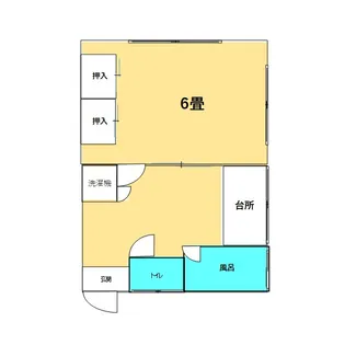 石垣荘【2階】の間取り