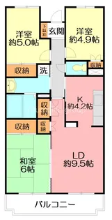 パストラル本厚木【2階】の間取り