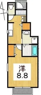 福島県郡山市昭和1【アパート】の間取り