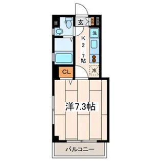 マルジュマチトリ【5階】の間取り
