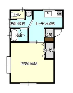 メゾンタイラ【1階】の間取り