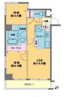 東京都台東区柳橋2【マンション】の間取り