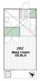 プレベエル成城【2階】の間取り