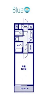 ヤマシン北鎌倉【4階】の間取り