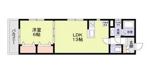 フォレストメゾン弦巻【2階】の間取り