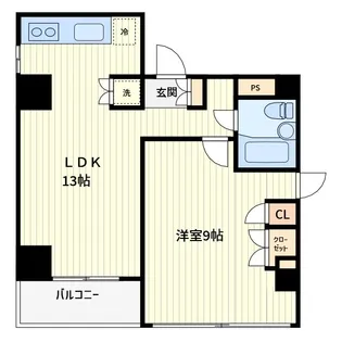 クレセント南町【2階】の間取り