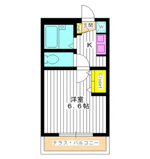 東京都練馬区羽沢3【マンション】の間取り