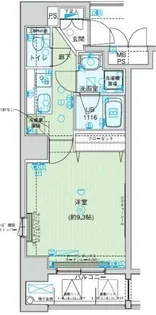 メインステージ上野【6階】の間取り