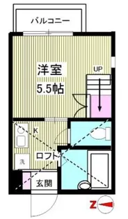 コンフォート桜ヶ丘【1階】の間取り