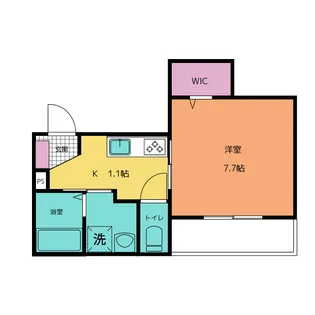 OG cats【3階】の間取り