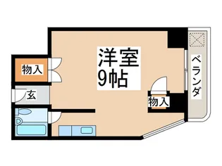 メゾン住吉弐番館【6階】の間取り