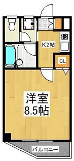 東京都町田市能ヶ谷3【マンション】の間取り