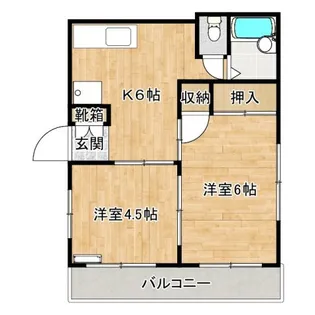 ルイシャトレI【2階】の間取り