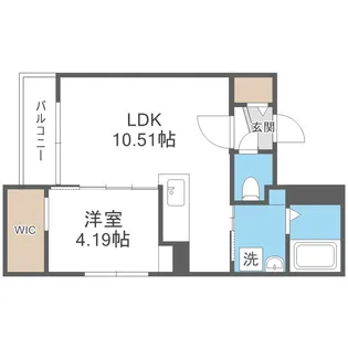 Dominion N27【4階】の間取り
