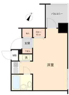 ジョイフル六義園【8階】の間取り