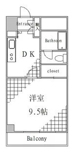 東京都江東区白河2【マンション】の間取り