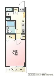 第二喜志コーポ【2階】の間取り