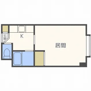 北海道札幌市中央区南七条西12【マンション】の間取り