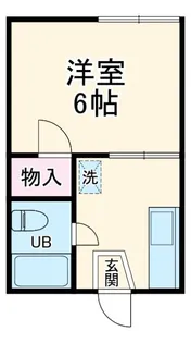 みどりコーポ【1階】の間取り