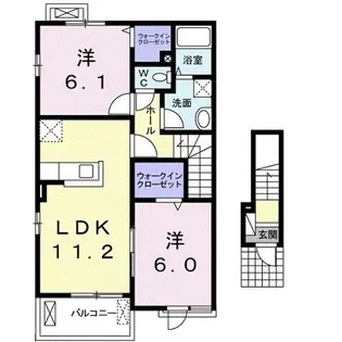 フォレスタIII【2階】の間取り