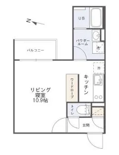 PASEO代々木【2階】の間取り