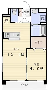 ブルースカイマンションX【2階】の間取り