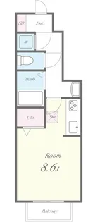 埼玉県戸田市大字下笹目【アパート】の間取り