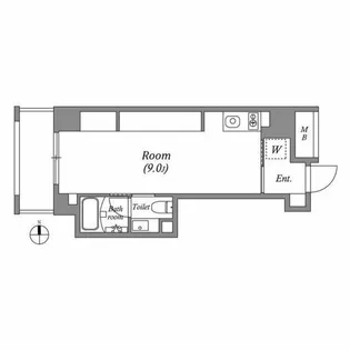 ASTILE秋葉原【2階】の間取り