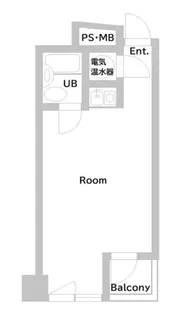 スターコート日本橋【9階】の間取り