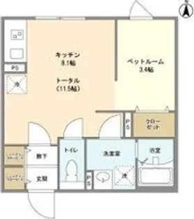 GVIVRE【4階】の間取り