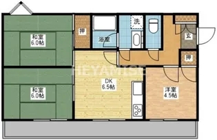 サントスビル【3階】の間取り